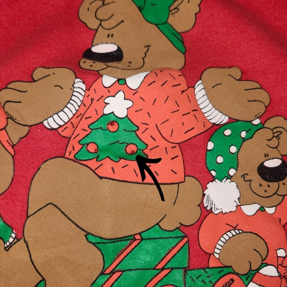 Vintage Christmas Sweater- All i Want For Christmas Is Everything - Picture 9 of 9